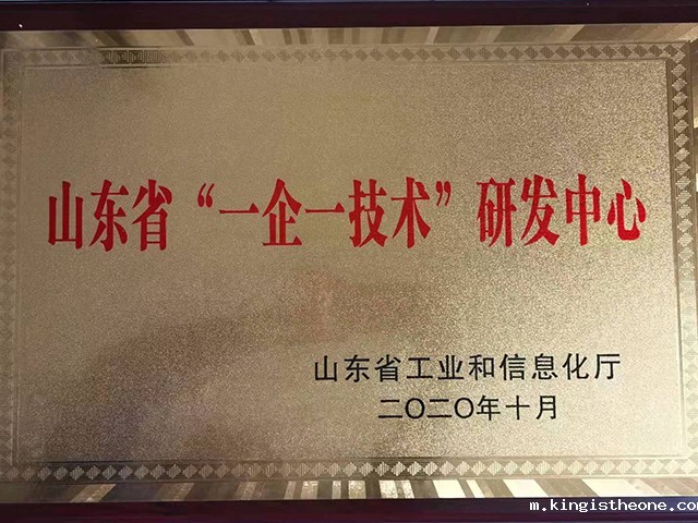 山东省一企一技术研发中心（2020）